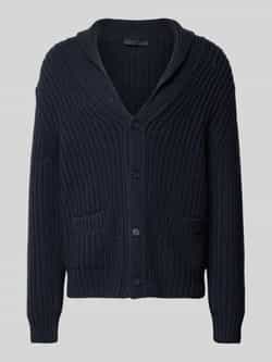 Boss Cardigan met normale pasvorm in een nieuwe mix van wol en kasjmier BECKHAM x