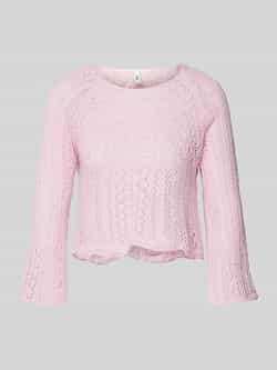 Only Trui met ronde hals ONLNOLA LIFE 3 4 PULLOVER KNT NOOS