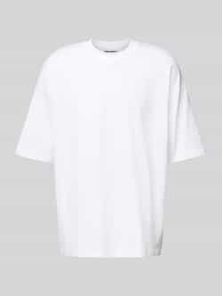 REVIEW Oversized T-shirt met labelprint
