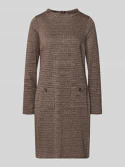 MORE & MORE Knielange jurk met opstaande kraag