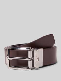 Tommy Hilfiger Leren riem met reliëflogo