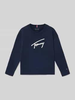 Tommy Hilfiger Kids Regular fit gebreide pullover van puur katoen model 'VARSITY'