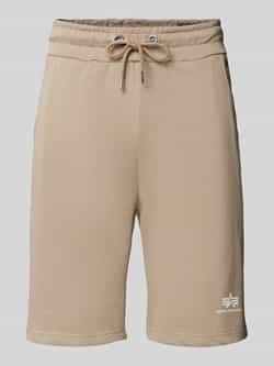 Alpha industries Regular fit sweatshorts met labelprint