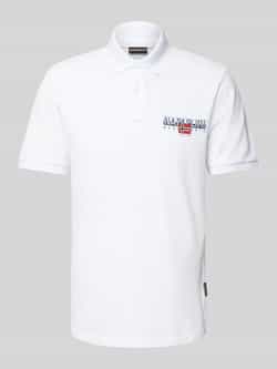Napapijri Slim fit poloshirt met labelprint model 'AYLMER'