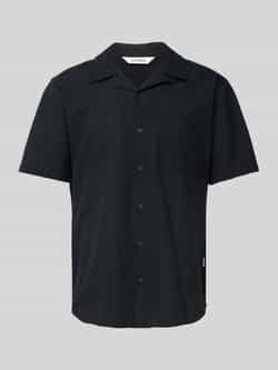 GABBA Regular fit vrijetijdsoverhemd met labeldetail model 'Timo Seer'