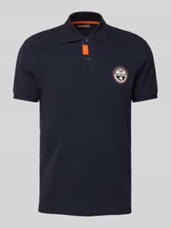 Napapijri Regular fit poloshirt met labelstitching model 'CLANIS'
