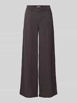 Weekday Wide leg stoffen broek in kreuklook model 'Sander'