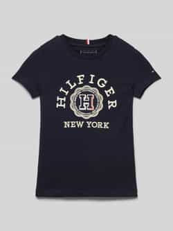 Tommy Hilfiger Kids T-shirt met labelstitching