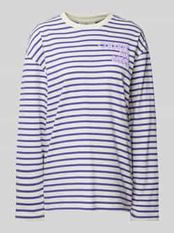 Colourful Rebel Shirt met lange mouwen en labelprint