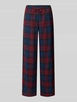 Jake*s Casual Wide leg pyjamabroek met tunnelkoord