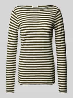 Marc O'Polo Slim fit shirt met lange mouwen van puur katoen