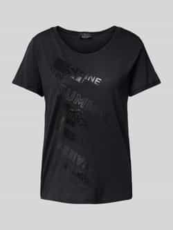 Monari T-shirt met statementprint