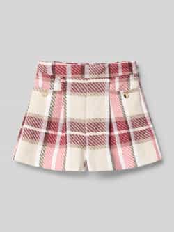 Mayoral Regular fit bermuda met lanawol en all-over print
