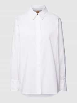 Boss Overhemdblouse met blinde knoopsluiting model 'Bepura'