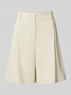Jake*s Collection Korte relaxed fit broek met bandplooien