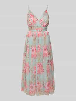 Lace & Beads Cocktailjurk met tailleband