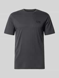 EA7 Emporio Armani T-shirt met labelprint