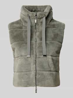Monari Gilet met opstaande kraag