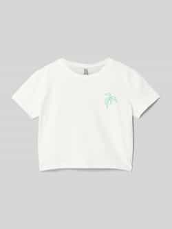 Blue Effect Kort T-shirt met motiefprint