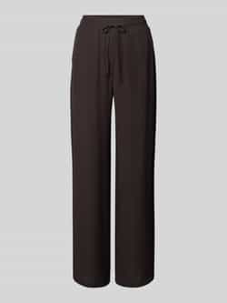 Opus Stoffen broek met elastische band model 'Marou'