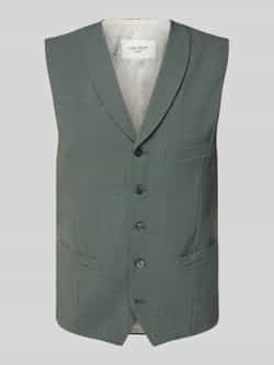 Carl gross Slim fit gilet met lanawol model 'Warren'