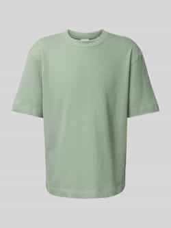 SELECTED HOMME Heren Polo's & T-shirts Slhrelaxcaleb Ss O-neck Tee Groen