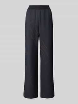 Someday Broek van viscosemix met elastische band model 'Cevil nature'