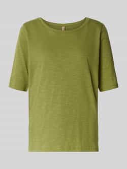 Soyaconcept T-shirt met ronde hals model 'Babette'