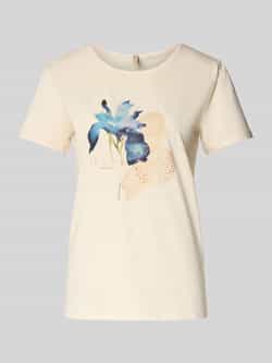 Soyaconcept Regular fit T-shirt van katoenmix model 'Rina'