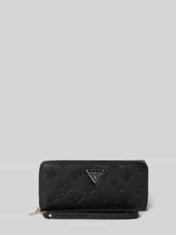 Guess Portemonnee met logo-applicatie model 'CRESIDIA'