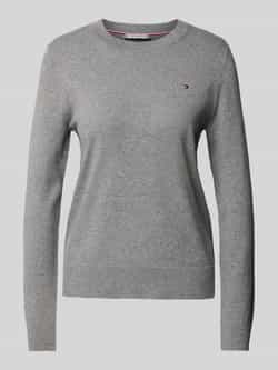 Tommy Hilfiger Gebreide pullover met logostitching