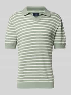 MCNEAL Regular fit poloshirt met V-hals