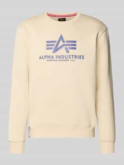 Alpha industries Sweatshirt met labelprint