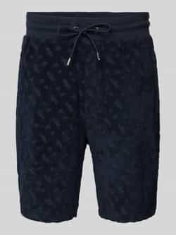 Boss Regular fit bermuda met structuurmotief model 'Lamson'