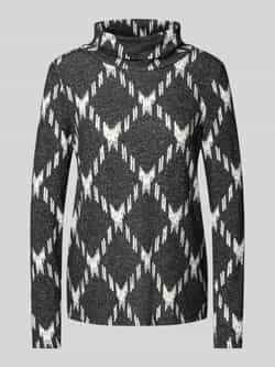 Street One Shirt met lange mouwen met coltrui