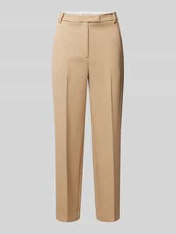 Tommy Hilfiger Geweven broek PUNTO SLIM STRAIGHT PANT met strijkvouwen metalen label