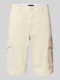 Tommy Hilfiger Regular fit korte cargobroek van een mix van katoen en elastaan