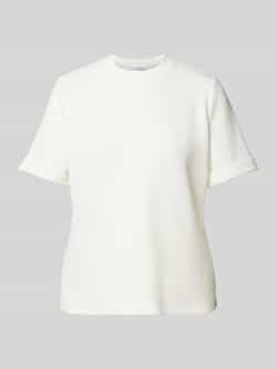 SELECTED FEMME Dames Tops & T-shirts Slftenny Ss O-neck Fold Up Tee Wit