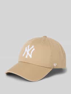 '47 Baseballpet met labelstitching model 'NYY CLEAN UP'