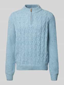 FYNCH-HATTON Gebreide pullover met ribboorden