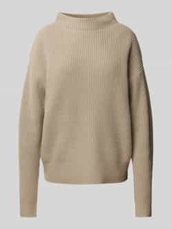 Jake*s Casual Oversized kasjmier pullover met ribboorden