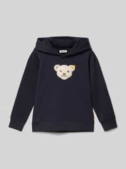 Steiff Hoodie met logobadge