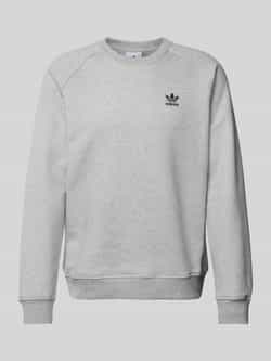 adidas Originals Sweatshirt met labelstitching model 'ESS CREW'