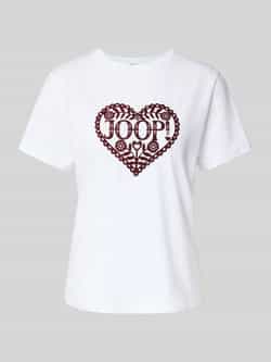 Joop! T-shirt met ronde hals model 'Tita'