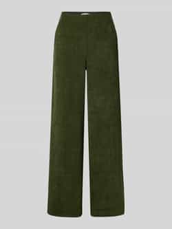 Ichi Corduroy broek met elastische band model 'KATE'