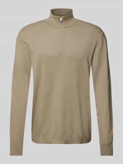 Selected Homme Gebreide pullover met ribboorden model 'BERG'