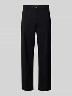 Pegador Regular fit stoffen broek met vaste persplooien model 'GUIDER'