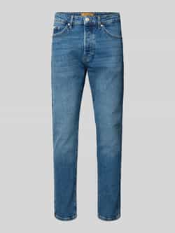 Only & Sons Tapered fit jeans van katoenmix model 'YOKE'