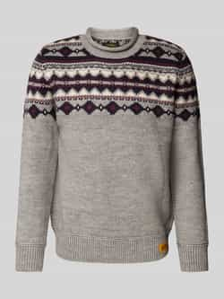 Superdry Trui met ronde hals FAIRISLE KNIT CREW JUMPER