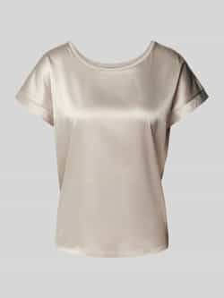 Joop! T-shirt van viscosemix met ronde hals model 'Taila'